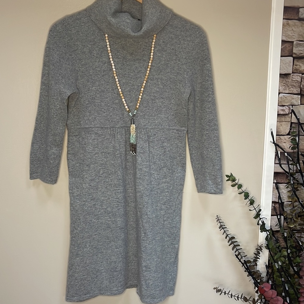 J. Crew Wool/Cashmere Blend Sweater Dress, Women’s Size M